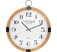 Horloge murale vintage silencieuse, Horloge de cuisine et de salon, Diamètre 38 cm