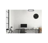 Horloge murale WETTY, diamètre : 300 mm, noir