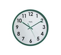 Orium Horloge murale Naturalis – éco-conçue, silencieuse – Ø30 cm – Vert