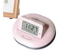 Horloge numérique - 10 x 2,6 x 8,5 cm horloges pour chambre à coucher, réveils numériques, chevet, shaker de lit avec 3 modes, affichage LED, équipement de chronométrage vibrant pour adolescents