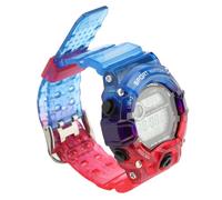 Horloge Numérique, 50 M Count-coude à Horloge Numérique Waterdd pour Extérieur (Bleu Rouge)