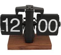 Horloge numérique à bascule, Fonctionnement mécanique, Facile à lire, Design vintage, A