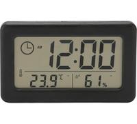 Horloge numérique avec température et humidité Suspensions de résidus portables de trous de dos