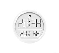 Horloge numérique compacte, thermohygromètre, température et humidité, aspiration magnétique (blanc)