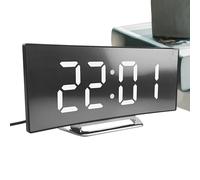 Horloge Numérique de Chambre,Réveil Digital LED pour Chambre - Outil de Gestion du Temps pour Salle de Bain, Salon, Camping-Car, Espace Méditation, Adapté à Âges
