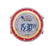 Horloge Numérique de Moto - Horloge de Guidon Étanche à Cadran Lumineux | Horloges Numériques de Montre de Montage Auto-adhésives pour Véhicules
