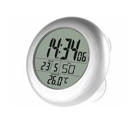 Infactory : Horloge numérique de salle de bain radio-pilotée avec thermomètre G