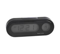 Horloge numérique de tableau de bord pour la température de voiture, thermographe automatique pour voiture, horloge avec lumière LED, température et humidité, thermographe pour montre de voiture