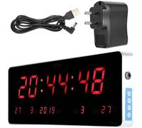 Horloge numérique LED calendrier avec température - GUA