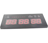 Horloge numérique murale Calendrier électrique LED avec Noctilucence Maison Chambre Bureau
