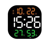 Horloge numérique télécommandée, surveillance de la-2