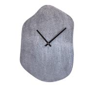 Horloge Organic argent 50 x 35 cm en métal - - Argent - Métal
