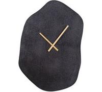 Horloge Organic noir 50 x 35 cm en métal - Table Passion - Noir - Métal