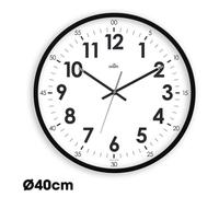 Horloge - ORIUM - Quartz Murale - Noir - Ø60 cm - Silencieuse - Design Contemporain