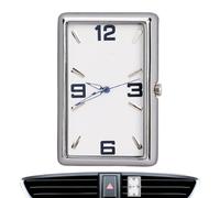 Horloge pour grille d'aération, horloge de véhicule, décoration précise et élégante pour intérieur de voiture, 8,9 x 6,9 cm, accessoires de voiture pour décoration d'intérieur, gestion du temps