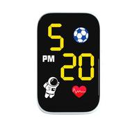 Horloge pour Moto,Petit Support Adhésif pour Tableau de Bord - Horloge numérique moto avec éclairage LED - pour Femmes, Adolescents, Passionnés de Cyclisme, Trajets Quotidiens, Déplacements Urbains,