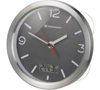 Horloge pour Salle de Bain BRESSER MyTime Thermo/Hygro - gris grau G