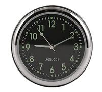 Horloge pour Tableau de Bord de Voiture, Thermomètre et Hygromètre Analogiques, Horloge de Ventilation Automobile pour Camping Caravanes Maison et Extérieur