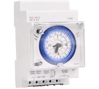 Horloge programmable analogique - Programmation automatique - Intervalle minimum 15 min - Capacité de charge 16 A
