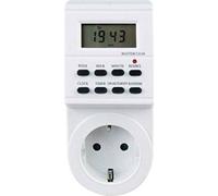 Horloge programmable numérique Silver Electronics 49401 3600 W