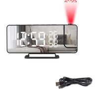 Horloge projecteur INF avec miroir de température/noir