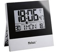 Horloge Radio-pilotée - MEBUS - 41787 - Intérieur - Noir - Contemporain