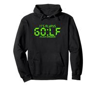 Horloge rétro Pixel Golf - It's Always Golf O'Clock Somewhere Sweat à Capuche