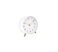 Horloge réveil en métal lofty - diam. 11
