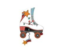 Horloge Roller Skate conçue par l'artiste Michelle Allen