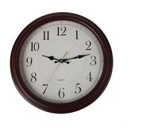 Horloge Ronde 33cm Mécanisme Quartz pour précis Horloge Ronde | Mécanisme silencieux, pour zéro pour bruit de - pour tac, pour idéal pour sommeil et concentration, design pour rétro élégant