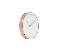 Home deco factory – Horloge murale Gold – 30 cm – Blanc & Cuivre