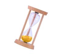 Horloge sablier en bois à trois colonnes 5 minutes pour salon ou bureau