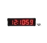 Horloge Satellite de référence étanche de 5 pouces, avec télécommande, minuterie murale de gymnastique, 12V DC Modes multiples