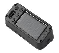 Horloge solaire numérique de qualité automobile pour tableaux de bord avec données de date, jour, température, humidité