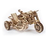 Horloge Steampunk 2.0 ? Maquette mécanique en bois à construire, puzzle 3D décoratif brown TU