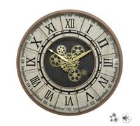 Atmosphera – Horloge Stella – métal – Ø57 cm – Beige