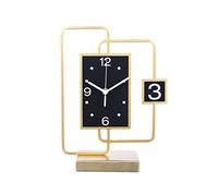 Horloge Table/Horloge Bureau Horloge de Bureau de Luxe Lumineux Moderne décoration de Salon de Salon Simple et élégant Pendule Pendulum Horloge Assise Horloge créative Horloge a Poser