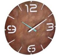 TFA-Dostmann 60.3536.08 Horloge murale et de table Horloge à quartz Rond Marron, Blanc