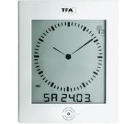 Horloge - TFA - Radio-pilotée avec température - Blanc