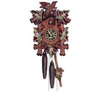 Horloge Trenkle 1100_ed coucou sculpté Mouvement à chaîne 1 jour Kuckuck Classic