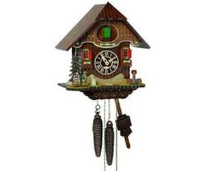 Horloge Trenkle 1500 Chalethorloge murale coucou Mouvement à chaîne 1 jour Kuckuck Classic G