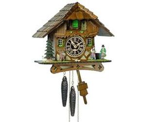 Horloge Trenkle 1506 Chalethorloge murale coucou Mouvement à chaîne 1 jour Kuckuck Classic G