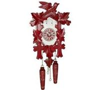 Horloge Trenkle 35020_QM_rotblanc horloge murale coucou Quartz Kuckulino Color Edition G