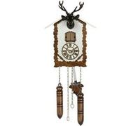 Horloge Trenkle 36020_QM_marron horloge murale coucou Quartz Kuckulino Color Edition G