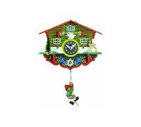 Horloge Trenkle 55_SQ_Alpiniste horloge murale Quartz MiniaturUhr