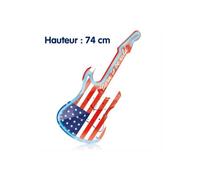 Horloge Usa Guitare Neon