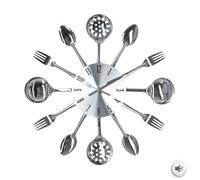 Atmosphera Horloge Ustensiles en métal – Diamètre de 38 cm