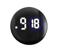 Horloge Voiture - Horloge Analogique et Numérique LED pour Tableau de Bord | Montre Analogique Étanche Écran Tactile pour Véhicule Voiture Tableau de Bord Camping-Car Moto Golf Cart Voyage Intérieur