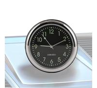 Horloge Voiture Mini Horloge Auto Lumineuse Heure Température | Thermomètre Voiture Adhésif Pour Auto, Maison, Camions, SUV, Camping-Cars, Véhicules, Extérieur, Petit Lumineux Adhésif