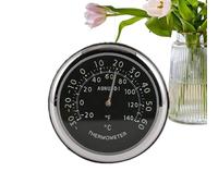 Horloge Voiture Mini Horloge Auto Lumineuse Heure Température | Thermomètre Voiture Adhésif Pour Auto, Maison, Camions, SUV, Camping-Cars, Véhicules, Extérieur, Petit Lumineux Adhésif